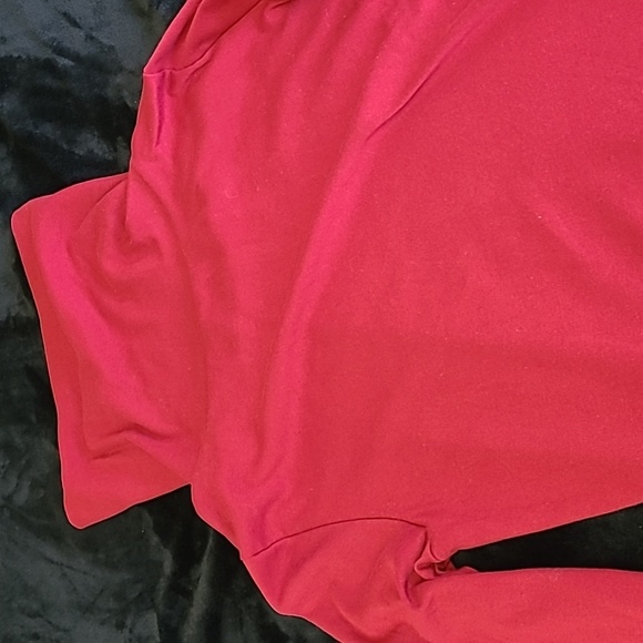 WAS. $69  Leo ROSI  Long Sleeve Turtleneck Top with button details - Picture 7 of 9